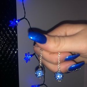 Sparkly Dangling Earing